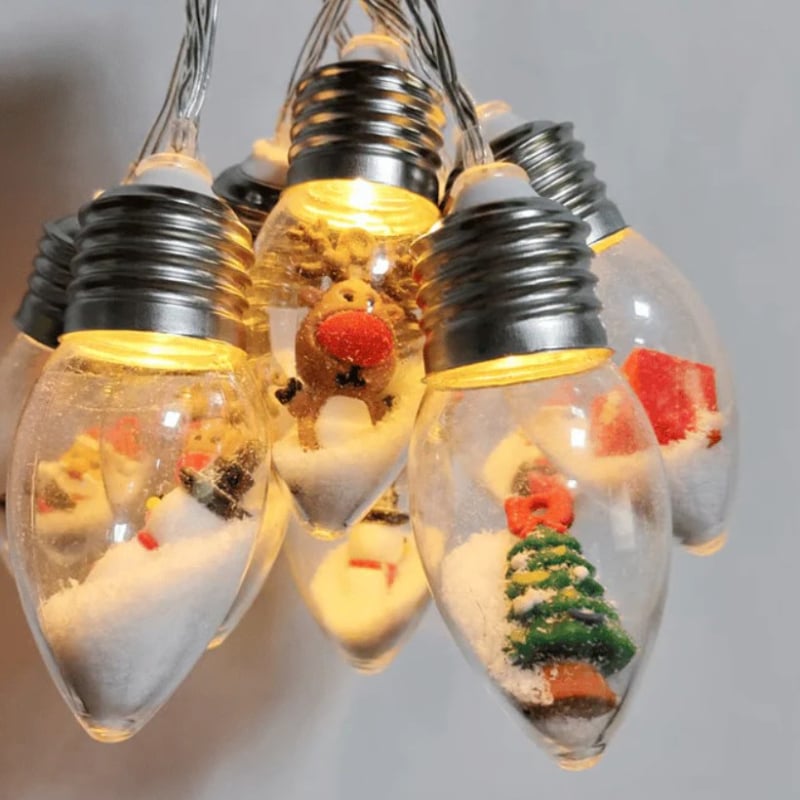 Jõulukeermega tuled loominguline LED-pirn