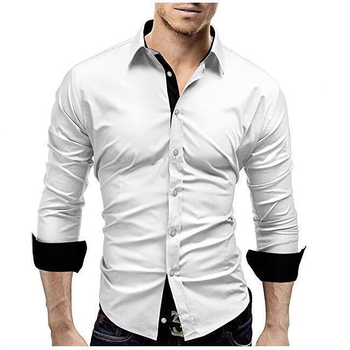 2025 Ανδρικό Κλασικό Μανεκέν σε Στυλ Εξαγωγής, Μεγάλο Μέγεθος, Μακρυμάνικο Πουκάμισο, Ευρωπαϊκό και Αμερικανικό, Δημοφιλές Ανδρικό Πουκάμισο χωρίς Σιδέρωμα