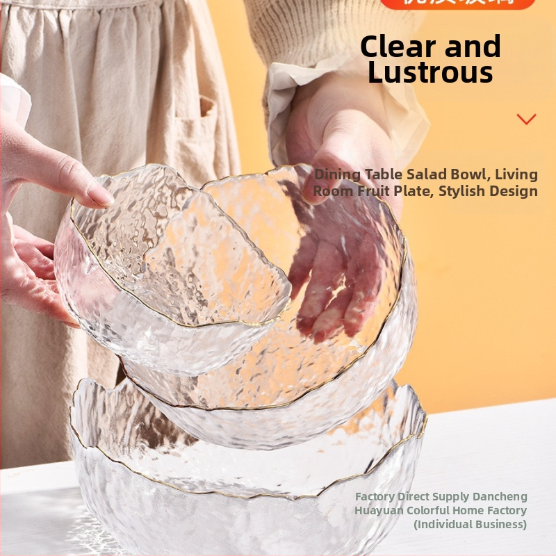 Krištolinio stiklo vaisių lėkštė, pritaikyta prabangiems namams, svetainė, kavos staliukas, saldainių demonstravimo lėkštė, krepšelis, salotų dubuo, 2025 m. nauja vaisių lėkštė