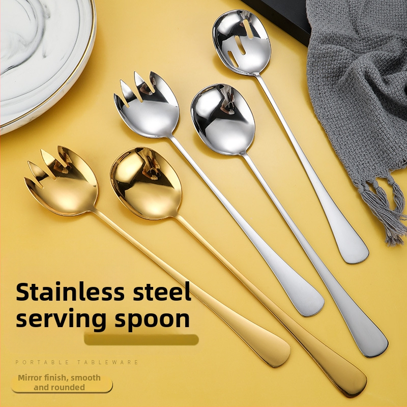 Nerūdijančio plieno indai, šaukštas, bufetas, viešas, ilgesni indai, šaukštas, namų apyvokos reikmenys, viešbutis, viešas šaukštas, salotos, šaukštas, salotos, šakutė