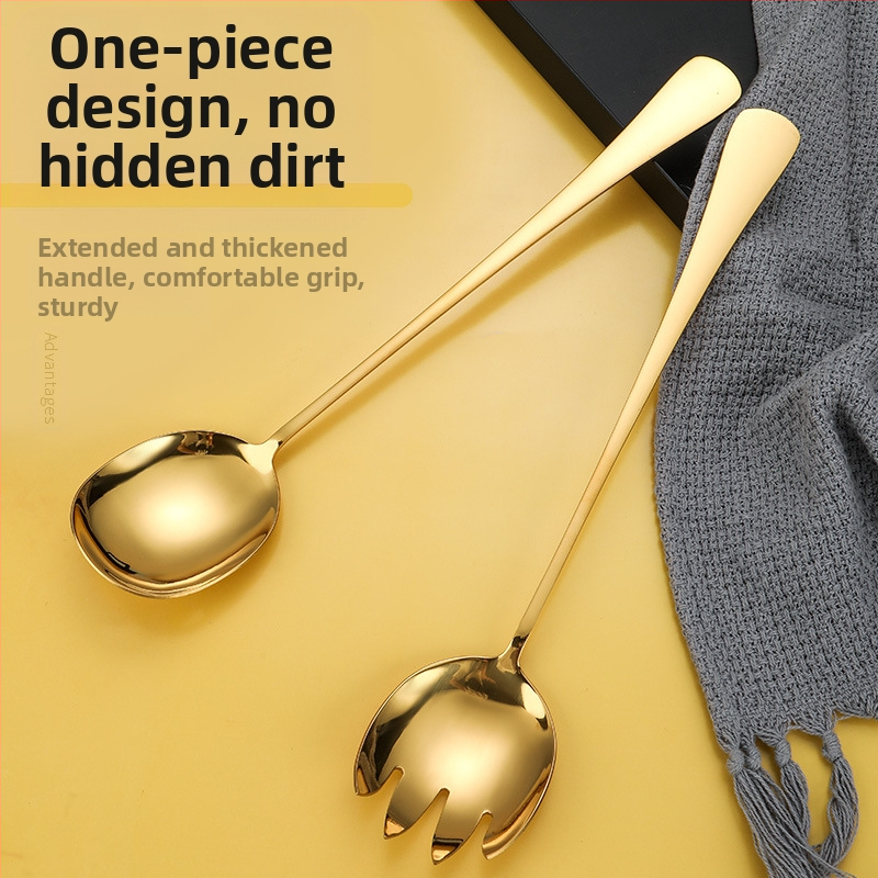 Чинии от неръждаема стомана, лъжица, бюфет, обществен, по-дълги чинии, лъжица, домакинство, хотел, обществен, лъжица, лъжица за салата, вилица за салата