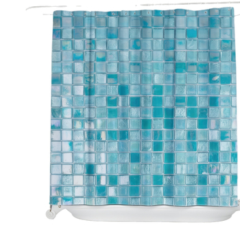 Amazon határokon átnyúló e-kereskedelem kék kockás mintás nyomtatott zuhanyfüggöny fürdőszoba dekoráció Egyesült Államok Európa Észak-Amerika
