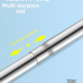 ✅ Τηλεσκοπική ράβδος από ανοξείδωτο ατσάλι χωρίς τρύπες, ράβδος στεγνωτηρίου ρούχων, ράβδος κουρτίνας μπάνιου, ράβδος κουρτίνας, ράβδος κουρτίνας πόρτας, στήριξη ντουλάπας υπνοδωματίου