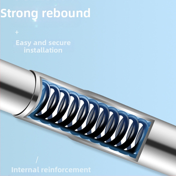 ✅ Τηλεσκοπική ράβδος από ανοξείδωτο ατσάλι χωρίς τρύπες, ράβδος στεγνωτηρίου ρούχων, ράβδος κουρτίνας μπάνιου, ράβδος κουρτίνας, ράβδος κουρτίνας πόρτας, στήριξη ντουλάπας υπνοδωματίου