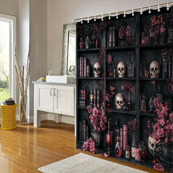 Amazon Cross-Border E-Commerce Γοτθικό Στυλ Βιβλιοθήκη Κουρτίνα Ντους Ηνωμένες Πολιτείες Ευρώπη Βόρεια Αμερική