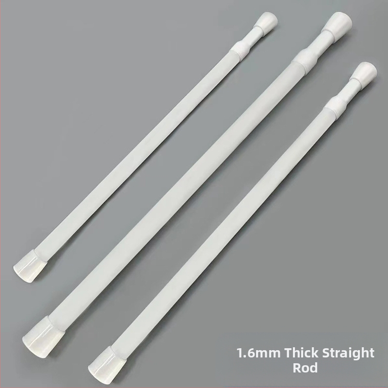 Drabužių spintos petnešos užuolaidų strypas tualeto durų užuolaidos susitraukiantys drabužiai pakabinamas rankšluostis drabužių pakabinimo strypas