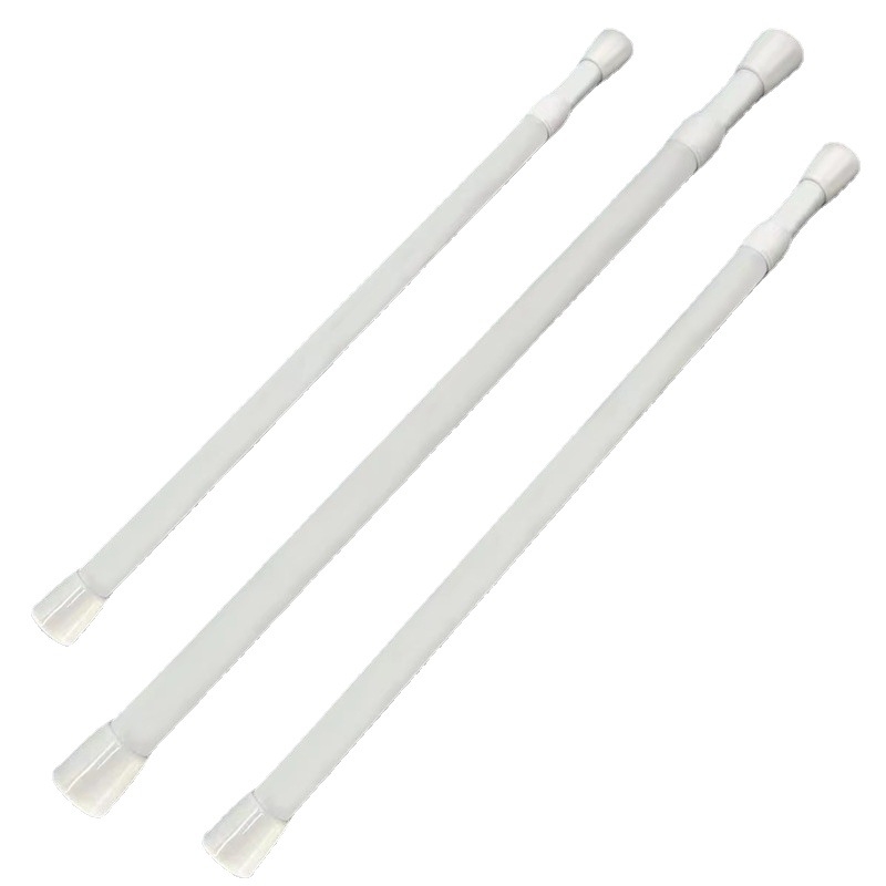 Drabužių spintos petnešos užuolaidų strypas tualeto durų užuolaidos susitraukiantys drabužiai pakabinamas rankšluostis drabužių pakabinimo strypas