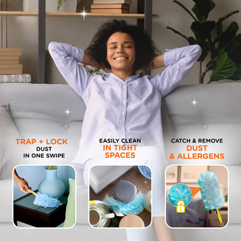 10 vnt. įvairių paviršių valymo papildymų