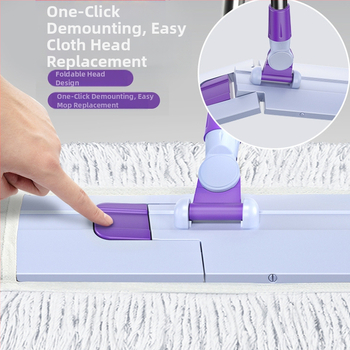 48 ώρες αποστολής Νέο μεγάλο μέγεθος 2025 σφουγγαρίστρα στεγνή και υγρή οικιακή επίπεδη σφουγγαρίστρα Lazy Person σφουγγαρίστρα το δίκτυ δαπέδου Mop God
