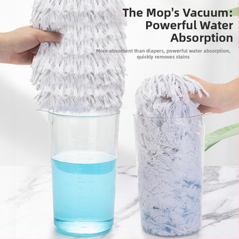 48 ώρες αποστολής Νέο μεγάλο μέγεθος 2025 σφουγγαρίστρα στεγνή και υγρή οικιακή επίπεδη σφουγγαρίστρα Lazy Person σφουγγαρίστρα το δίκτυ δαπέδου Mop God