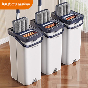 Jiabanshou mopp koduseks kasutamiseks, ühe pühkimisega puhas 2025. aasta uus mudel, käed-vabad pestav lame mopp märg- ja kuivkasutuseks, kaabitsaga mopi võluriist