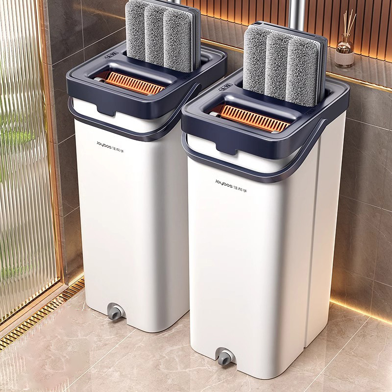 Jiabanshou mopp koduseks kasutamiseks, ühe pühkimisega puhas 2025. aasta uus mudel, käed-vabad pestav lame mopp märg- ja kuivkasutuseks, kaabitsaga mopi võluriist