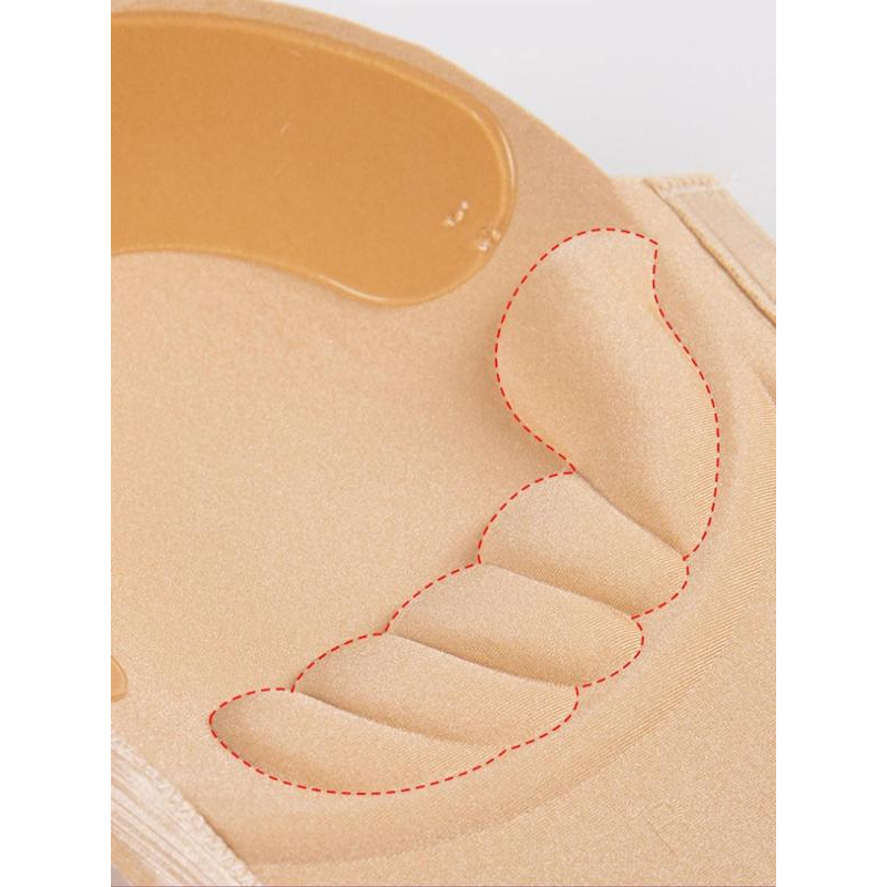 Naiste mugav ja hingav Push-up rinnahoidja, isekleepuv