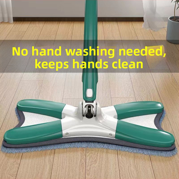 Liblikmopp X-kujuline mopp Laisk kätepesumopp Kuiv ja märg kaheotstarbeline mopp Mopp Majapidamises uus mopp