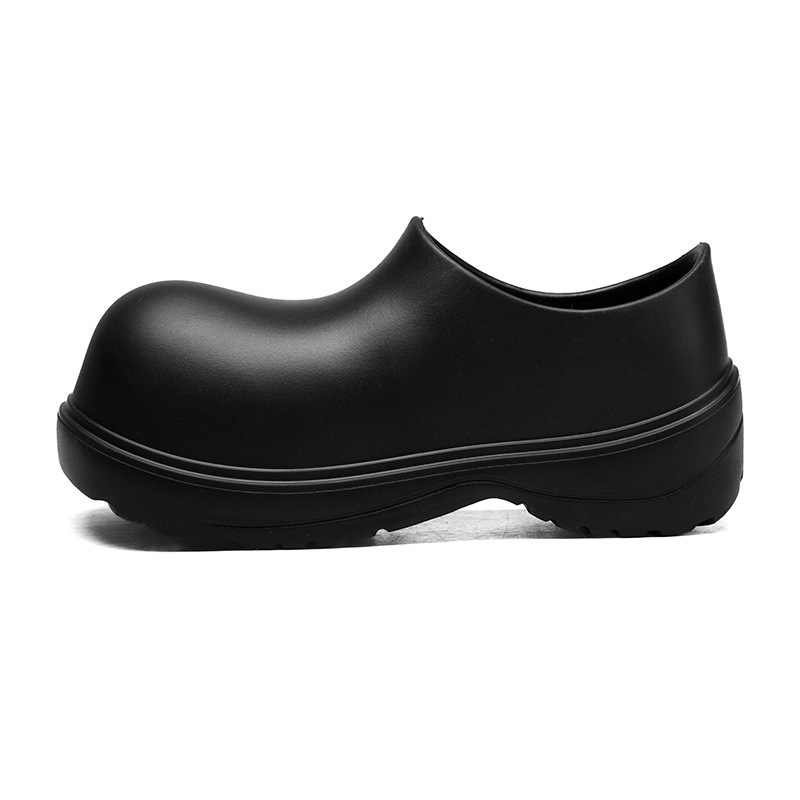 Határokon átnyúló tavaszi férfi cipő vastag talpú csúszásmentes páros szakácscipő vízálló és olajálló munkavédelmi cipő egy generációnyi haj