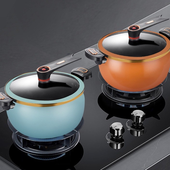 Μικροκατσαρόλα πίεσης ε Νέα οικιακή χύτρα ταχύτητας λίπους Μεγάλη χωρητικότητα κατσαρόλα κολοκύθας Βραστή κατσαρόλα Maifan Stone Soup Pot Αντικολλητική κατσαρόλα