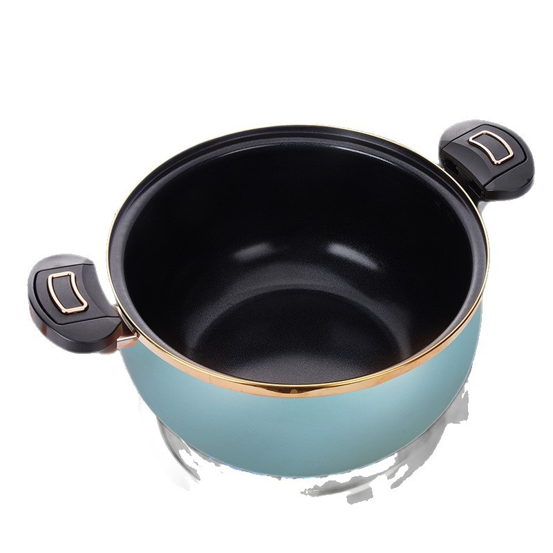 Μικροκατσαρόλα πίεσης ε Νέα οικιακή χύτρα ταχύτητας λίπους Μεγάλη χωρητικότητα κατσαρόλα κολοκύθας Βραστή κατσαρόλα Maifan Stone Soup Pot Αντικολλητική κατσαρόλα