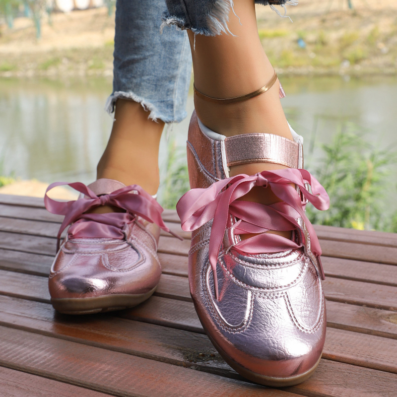 Külkereskedelmi Határokon Átnyúló Nagy Méretű Arany Réspiaci Német Edzőcipők Fűzős Forrest Gump Cipők Hétköznapi Sport Sokoldalú Retro Tornacipők Női