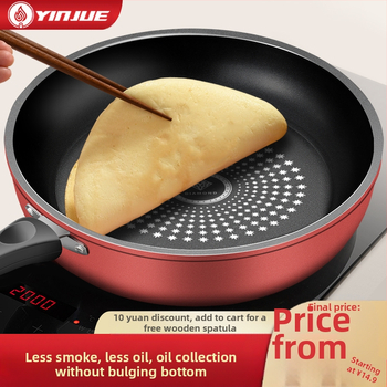 Тиган с незалепващо покритие, домашен омлет, палачинка, стек, тиган с незалепващо покритие, газов котлон, тиган за палачинки, индукционна печка