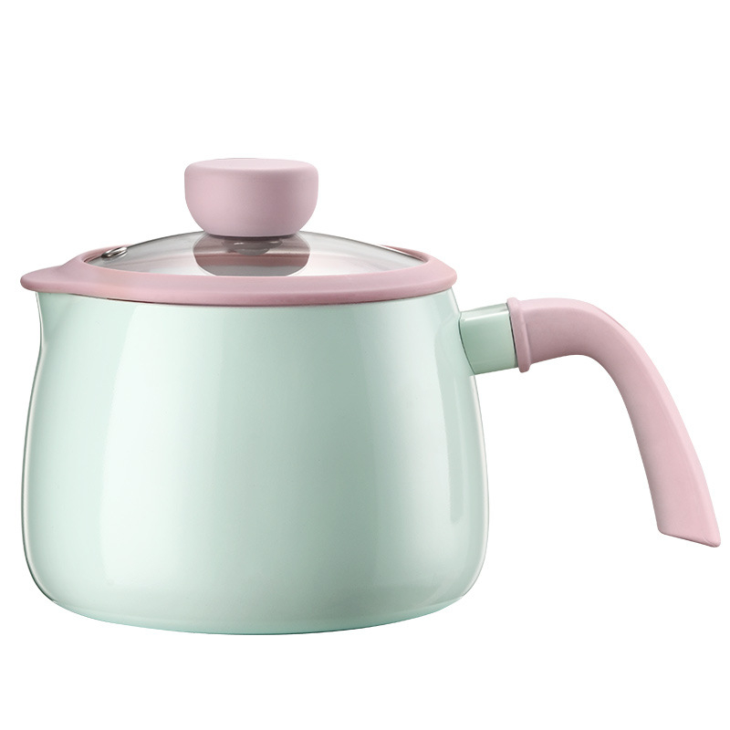 Mažų pieno puodų, greito paruošimo makaronų puodų, keraminių pieno puodų, nelimpančių puodų, kūdikių maisto papildų puodų, mažų sriubos puodų, indukcinių viryklių apdorojimas ir pritaikymas