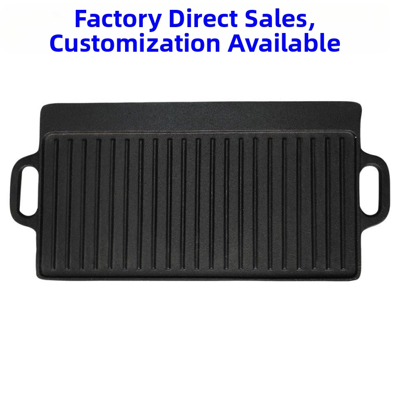 Hebei malmist välistingimustes kasutatav praepann, kahepoolne grillpann, katmata mittenakkuva kattega pann, steigi praepann, kaheotstarbeline grillplaat