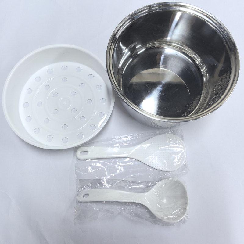 2L34L5L talpos 304 nerūdijančio plieno ryžių viryklės įdėklas, itin sutirštintas universalus ryžių viryklės įdėklas