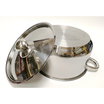 Daugiafunkcis binauralinis sriubos puodas, penkių dalių nerūdijančio plieno virtuvės reikmenų rinkinys, dujinė viryklė, indukcinė viryklė, tinkanti dovanų rinkiniui