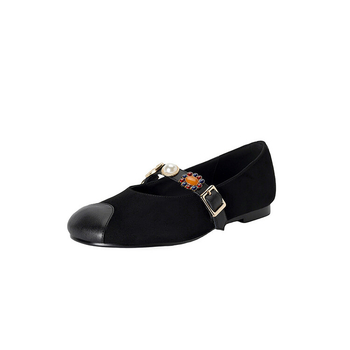 Γαλλικά ρετρό μαλακά δερμάτινα παπούτσια με χαμηλό τακούνι, γυναικεία παπούτσια του 2025, άνοιξη, νέα, στρογγυλά δάχτυλα, δερμάτινα παπούτσια με ρηχό στόμα, slip-on, milk shoes