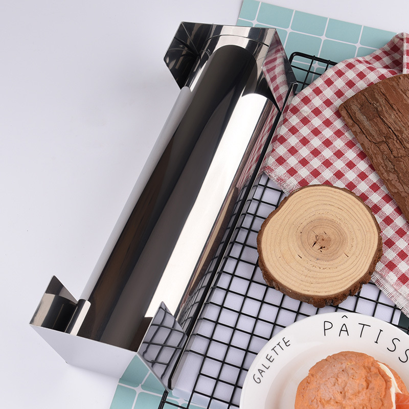 Nástroj na pečenie, forma na koláč v tvare U, dlhý nástroj na sendviče z nehrdzavejúcej ocele, nelepivá forma na koláč