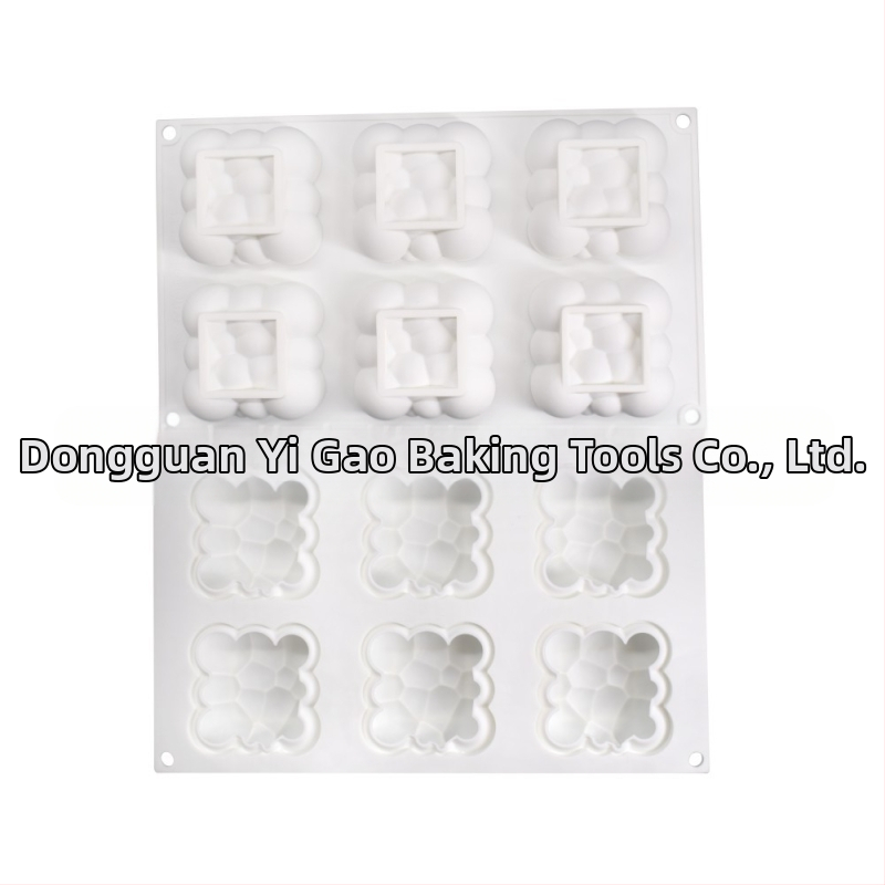 6 дори Xiangyun мус торта силиконова форма Направи си сам печене желе мус форма силиконова форма форма за печене