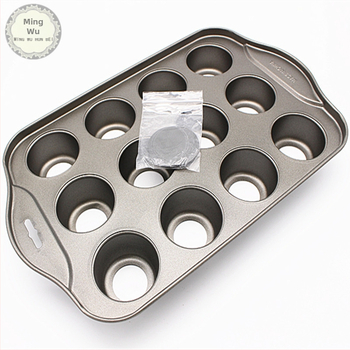 12 darabos kerek, élő aljú mini muffin sütőforma DIY papírpohár muffin sütőforma 12 darabos sütőforma