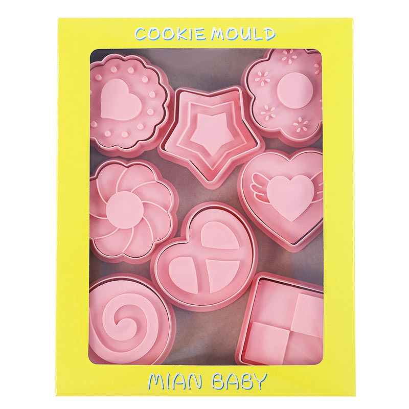 [Σετ 16 τεμαχίων] Φόρμα βάφλας για σάντουιτς με κρέμα, μαρμελάδα, φόρμα κοπής μπισκότων, δίπλωμα φόρμας ψησίματος