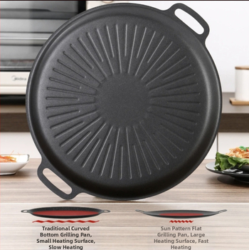 Korea stiilis grillplaat õues telkimiseks kodus mittenakkuva panni grillplaat piknikuks grillimiseks pidu grill Maifan kivi