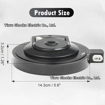 „Ninja“ ledų aparato pakaitinis išorinis dubens dangtelis, tinkantis „Nc500/Nc501“