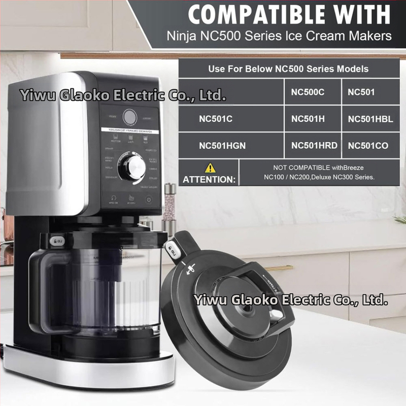 Резервен капак за външна купа за машина за сладолед Ninja, подходящ за NC500/NC501