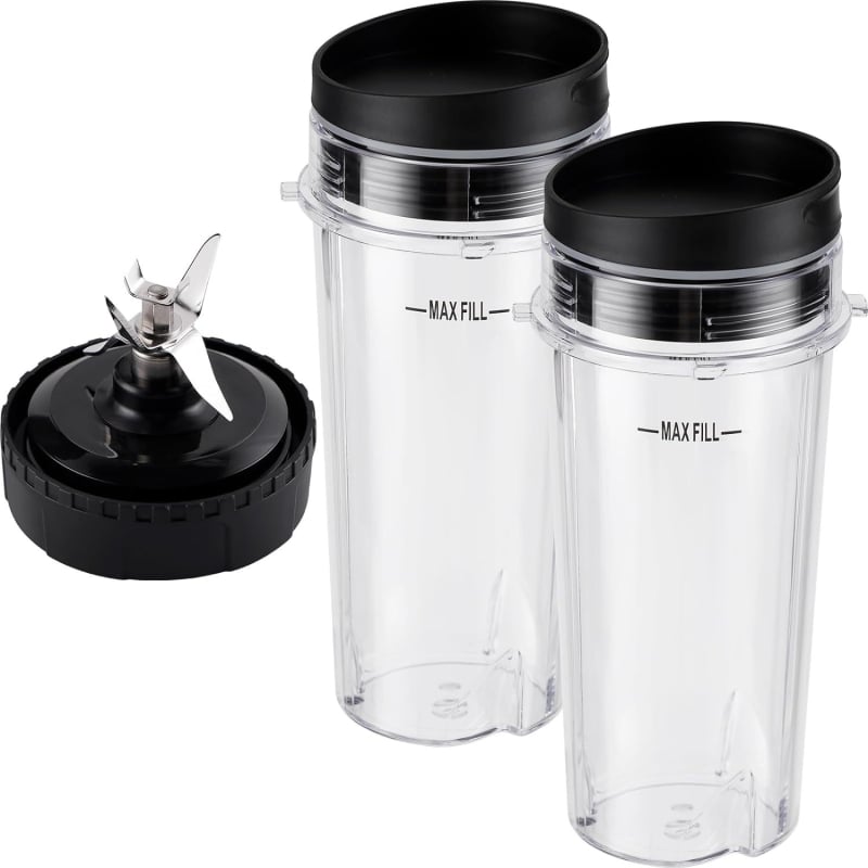 5-osaline Ninja mikseri lisatarvikute komplekt, 16oz, sobib mudelitele BL660, BL663, BL665Q, BL740, BL770