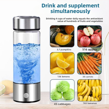 Фабрична директна чаша за вода, богата на водород, преносима чаша за вода с водород, чаша за вода SPE, PEM технология, чаша за вода с водород на склад