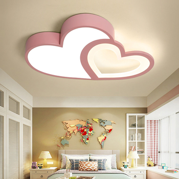 Magamistoa lamp LED laelamp südamekujuline loominguline isikupärastatud elutoa lamp lihtne moodne laste valgustus piiriülene kuum müük