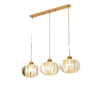 Διασυνοριακός κρυστάλλινος πολυέλαιος σιδήρου Vintage εστιατόριο ρούχα καφέ βιτρίνα μοντέρνου πολυελαίου τέχνης