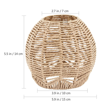 Kohandatud Hiina kootud lühter Jaapani retro pastoraalne rotangist kootud paviljon siseruumides söögitoa elutoa magamistoa lühter