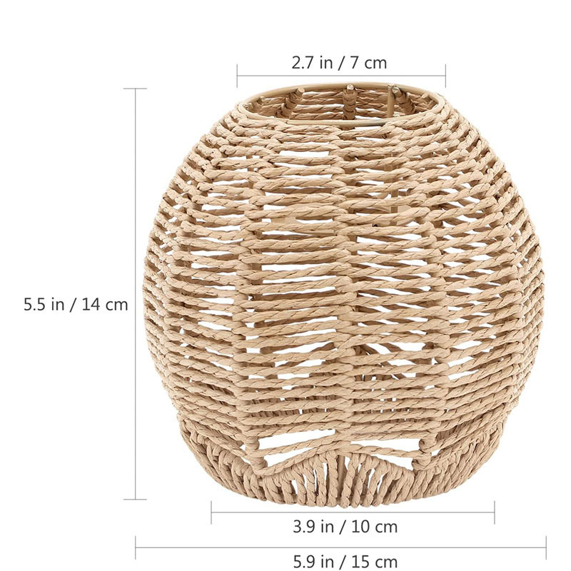 Kohandatud Hiina kootud lühter Jaapani retro pastoraalne rotangist kootud paviljon siseruumides söögitoa elutoa magamistoa lühter