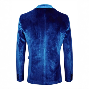 Εξωτερικό Εμπόριο Διασυνοριακό Δημοφιλές Νέο Ανδρικό Βελούδινο Κοστούμι Σακάκι Δεξιώσεων Γάμος Κουμπάρος Επίσημο Κοστούμι Amazon