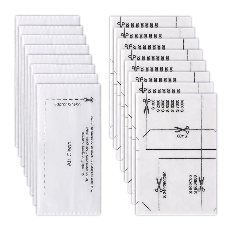 16 részes Miele porszívó szűrő motorvédő szűrőkészlet komplett