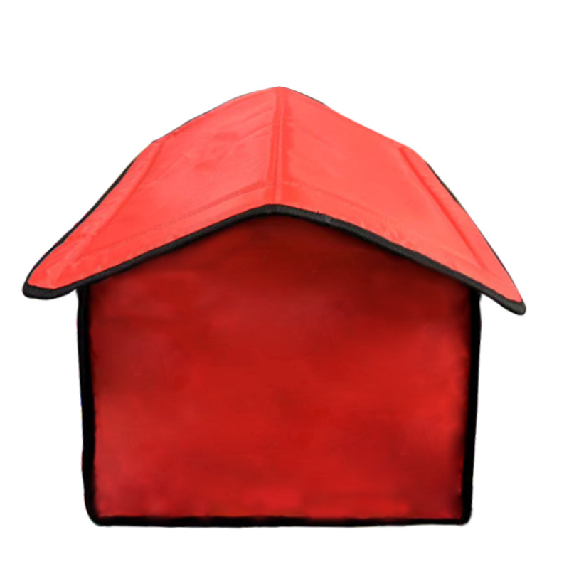 Four Seasons univerzális macskafészek macskaház csúszásgátló műanyag leengedhető aljú kisállatfészek zárt, nagyméretű macskaház kabin