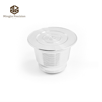 Gyárilag testreszabott, kompatibilis Nestlé rozsdamentes acél kávékapszula-pohár Nespresso keringető töltőpohár szűrőhéj