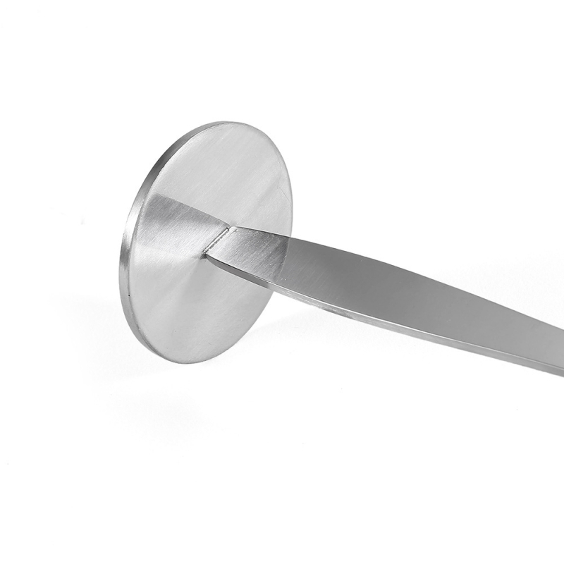 Individualus 304 nerūdijančio plieno kavos matavimo šaukštas, presuoti milteliai, dvigubos paskirties kavos šaukštas, presuoti milteliai, stovintis šaukštas, du viename kavai