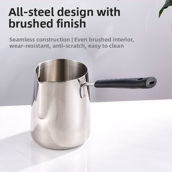 Oțel inoxidabil 304 Latte Art Cup cu mâner lapte spumă ceașcă lapte ceașcă mâner lung ceară ceașcă infuzie cafea ibric acasă