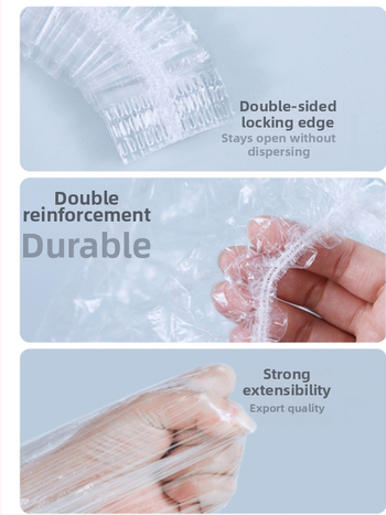 Vienkartinė dušo kepuraitė, ypač stora, vandeniui atspari, dulkėms ir dūmams atspari, moteriška dušo plaukų dažymo ausinė, viešbučio virtuvė