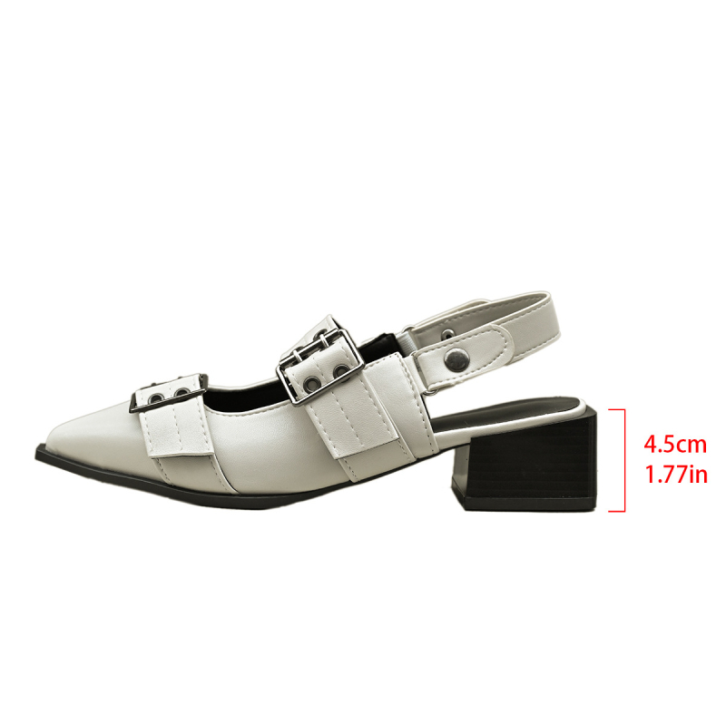 Baotou Mary Jane szandálok női üreges magas sarkú kis bőr cipők 2025 új nyári magas sarkú cipő szoknyával