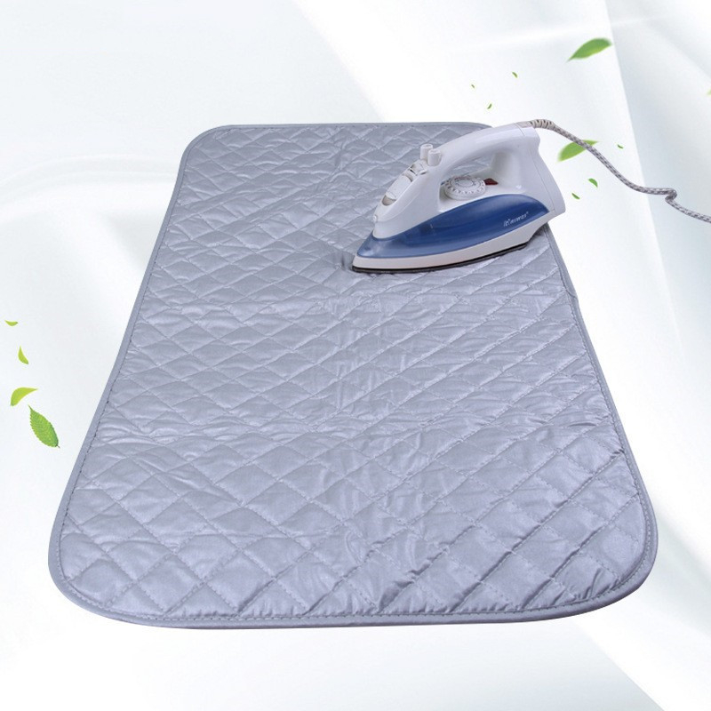 Lyginimo lenta iš tarpvalstybinio lyginimo kilimėlio, sustorinta, aukštai temperatūrai atspari, neslystanti, grynos medvilnės lyginimo lenta, sidabrinė lyginimo lenta.